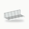 Bandeau metallique de finition inox 2 m - SuissePliage