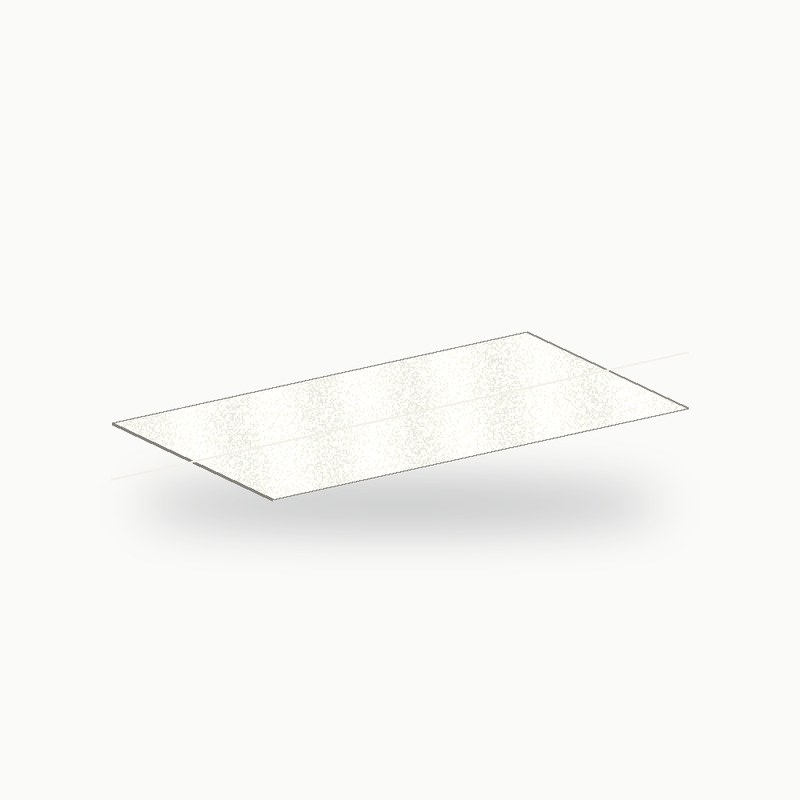 Tole plane metallique standard alu RAL 9010 2 m - SuissePliage