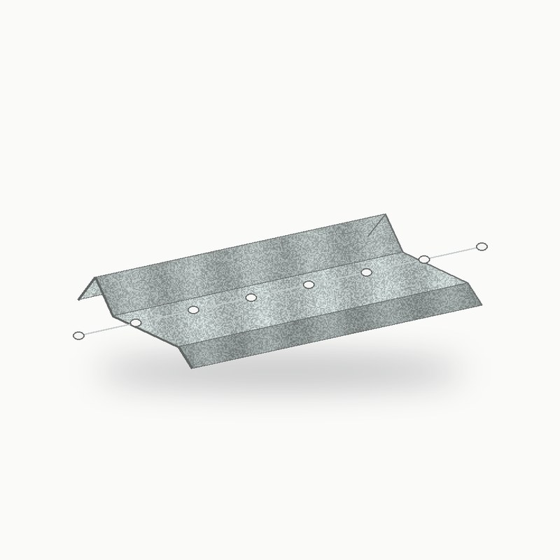 Eclisse de jonction exterieure galva - SuissePliage