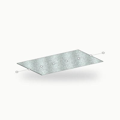 Eclisse de fixation galva galva - SuissePliage