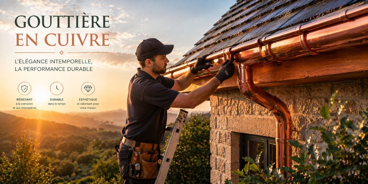 Posa grondaia semicircolare DEV 33 cantiere Svizzera SuissePliage