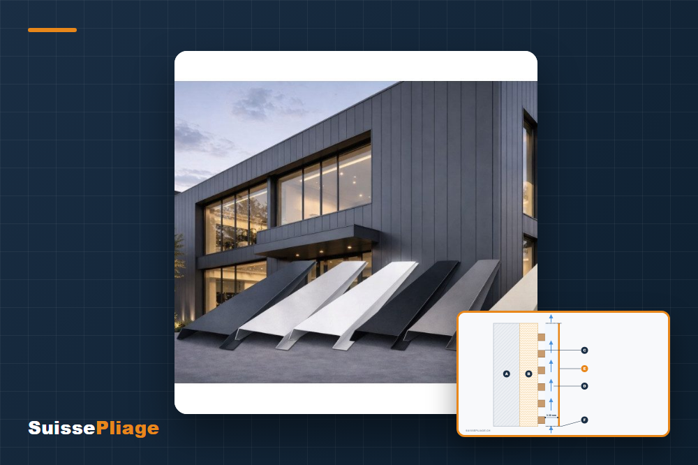 Bardage métallique de façade : aluminium ou acier ?
